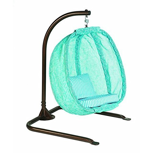 Flowerhouse Hanging Egg Chair Junior- Blue W Cloud Fhjc100-bc po455k5u 7rk-b230287