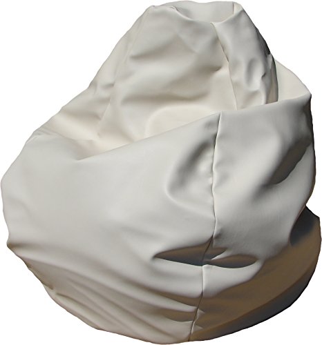 Bean Bag Boys Marine Bean Bag Chair, Premium, Ivory