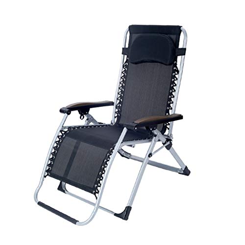 Folding Deck Chair Sun Lounger Leisure Outdoor Recliner Chair Sleeping Chair Pregnant Woman Chair Travel Folding Chair Color  A