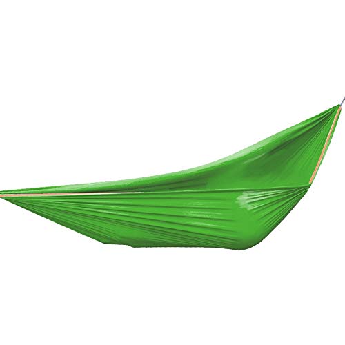 Qiuoorsqurp Lightweight Adult Indoor Home Sleeping Chair Soft Texture Comfortable and Breathable Outdoor Anti-Rolling Hammock260150cm Color  Green