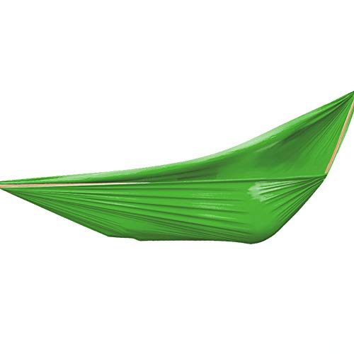YongFeng Hammock - Double durable camping hammock nylon parachute material outdoor light and comfortable breathable swing Sleeping chair suitable for family student dormitory travel beach courty