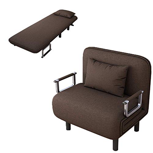 Alalaso Sofa Bed Folding Sleeper Bed ChairSingle Sleeper Convertible Chair Lounger Couch Recliner Bed Ship from USA