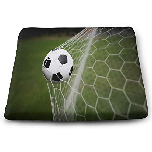 Ladninag Seat Cushion Sports Soccer Chair Cushion Vintage Offices Butt Chair Pads for Kitchens