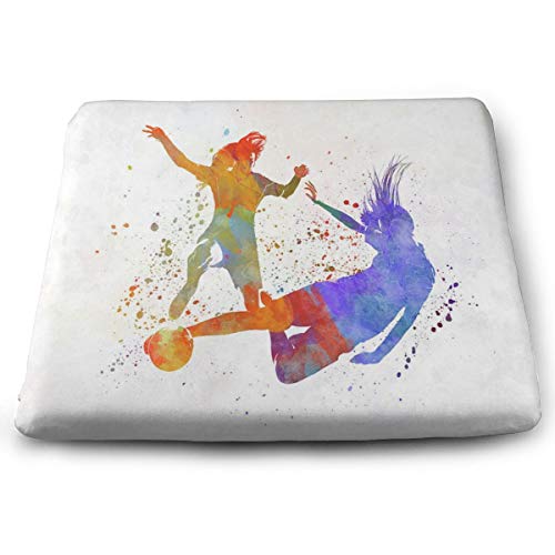 Ladninag Seat Cushion Women Soccer Chair Cushion Fabulous Offices Butt Chair Pads for Kitchens