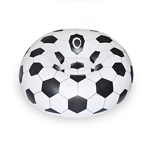 YueYueZou Soccer Ball Chair Inflatable Sofa for Adults Kids