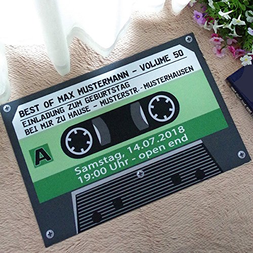 NIHAI 3D Rubber Soft Area Rug Carpet Mat Welcome Mat Rectangle Floor Mat Non Slip Water Absorption Door Mat for Kitchen Bathroom Home Carpet Collectors Edition Magnetic Tape Green