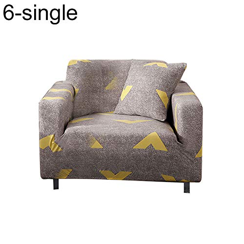 Jiecikou Floral Full Cover Elastic Sofa Cover Couch Covers Sofa Slipcover Furniture Protector Home Decor F Three-seat74-90