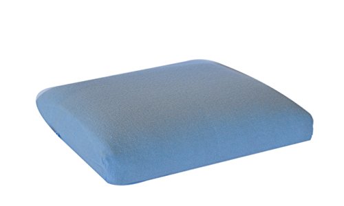 CushyChic Outdoor Slipcover for Single Seat Bottom or Ottoman in Air Blue - Slipcover Only - Cushion Insert NOT Included