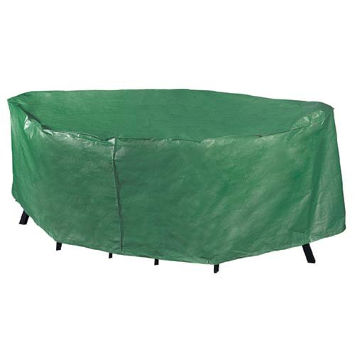 Bosmere B335 Rectangular Waterproof Patio Set Cover 116-inch Green