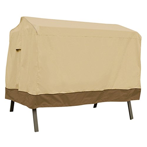 Classic Accessories Veranda 3-Seater Patio Canopy Swing Cover - Durable and Water Resistant Patio Set Cover 55-622-011501-00