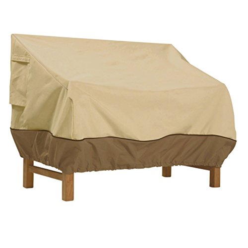 Classic Accessories Veranda Patio Bench Cover - Durable and Water Resistant Patio Set Cover Medium 55-646-011501-00