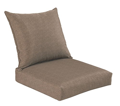 Bossima Indooroutdoor Coffee Deep Seat Chair Cushion Setspringsummer Seasonal Replacement Cushions