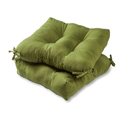 Greendale Home Fashions IndoorOutdoor Chair Cushions Summerside Green 20-Inch Set of 2