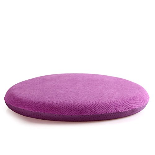 ZQ&QY Round Memory Foam Thick Non-Slip Chair Cushionseat Cushion for Home Office Indoor Outdoor Chair Pads-a Diameter42cm17inch