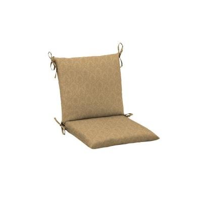 Hampton Bay 100 Polyester Filled Bellagio Mid-Back Chair Outdoor Chair Cushion