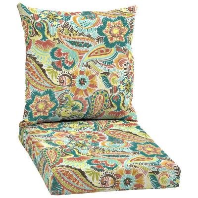 Hampton Bay Jovie 2-piece Outdoor Chair Cushion