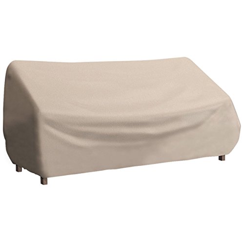 Tangkula Waterproof High Back Patio Three-seats Sofa Cover Outdoor Furniture Protection