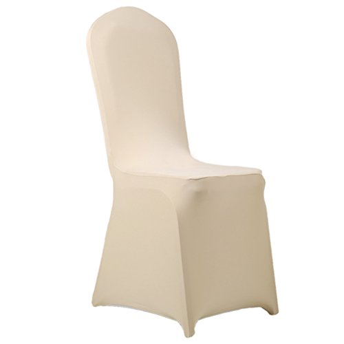 Spandex Chair Cover Slipcover Case Wedding Party Banquet Home Decor - Champagne 40x90cm