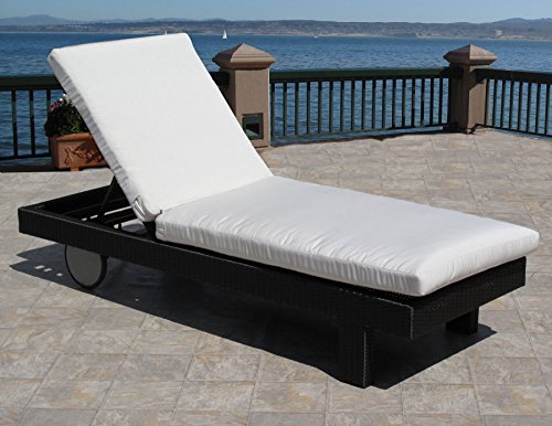 Made In Usa Outdoor Patio Chaise Lounge Replacement Cushion Pad Choice Of 12 Sunbrella Fabrics