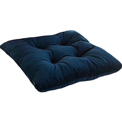 19"x19" Quality Chair Cushion / Pad Sofa Seat Cushion Pillow Floor Cushion, Navy