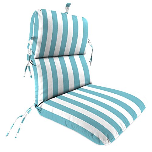 Replacement Chair Cushion Multiple Fabric Cabana Turquoise