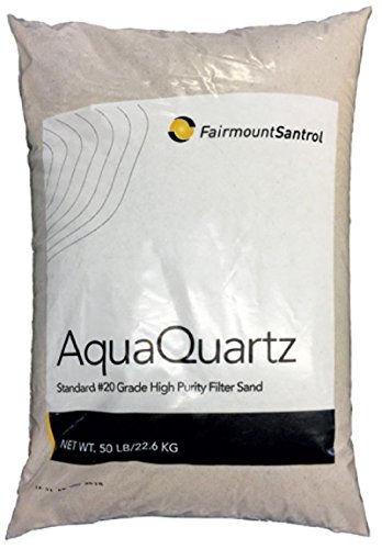 AlekShop Aquaquartz Commercial Residential Swimming Pool Filter Sand 20 Grade 50 LbsBag