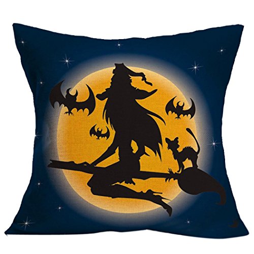 AutumnFallÂ ON SALE- Halloween Pillow Case Sofa Waist Throw Cushion Cover Home Decor  17