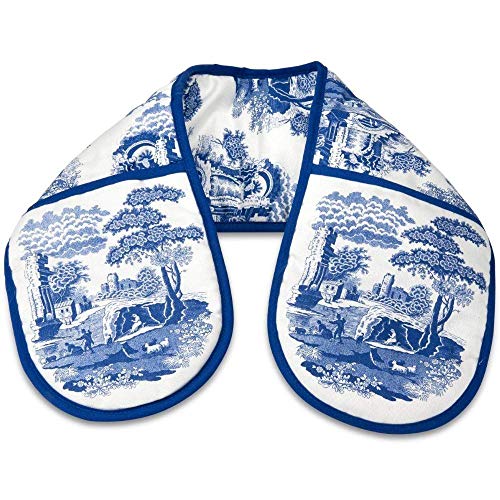 Spode Blue Italian Double Oven Mitt