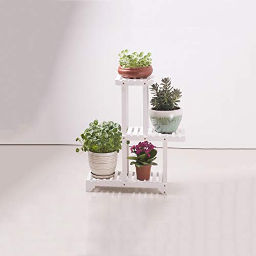 EXTR ANT Wooden Flower Stand - Plant Display Stand - Pan Rack Storage Rack
