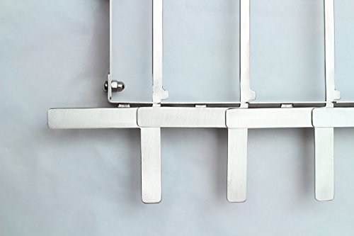 Konexcel.com Skewerack - Turns 6 Kabobs Simultaneously, Sturdy Stainless Steel Shish Kabob Skewer & Rack Set (