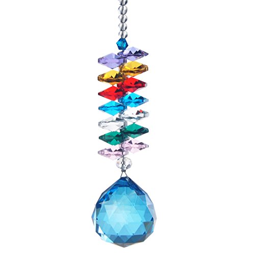 H&d 30mm Crystal Ball Prism Rainbow Collection Hanging Suncatcher For Chandelier Parts Wedding Favors