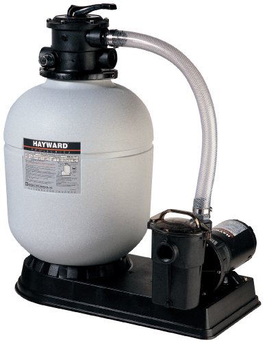 Hayward S180t92s Pro Series 18-inch 1-horsepower Top-mount Sand Filter Power Matrix Pool Pump