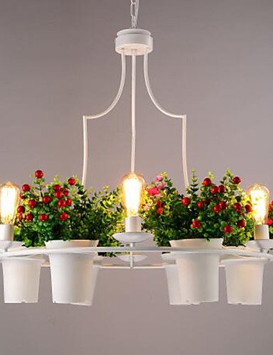 WCG A Greenhouse Pot Restaurant Dining Room Tieyi Chandelier Personality  220-240v