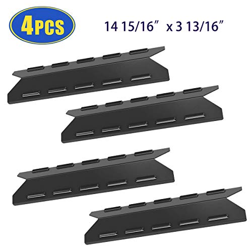 Bigbox Grill Heat Plate Shields Replacement for Kenmore Sears 14634611410 14616197210 14616133110 Gas Grill 4-Pack Grill Hot Plates Heat Diffusers for BBQ Pro Grill 14623676310 14623770310