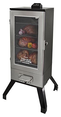 Smoke Hollow 3616DEWS Digital Electric Smoker with Window Stainless Steel 36 x 16 x 14