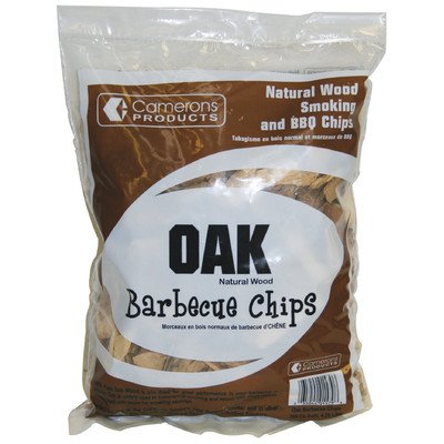 Oak Wood Smoker Chips - 100 All Natural Coarse Wood Smoking Chips- 2 lb Bag for Smokers and Barbecues