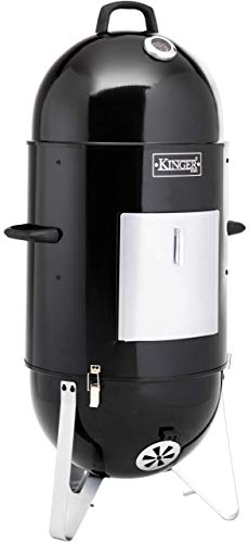 Kinger Home 18 Inch Vertical BBQ Smoker Wood Charcoal Meat Smoker and Grill