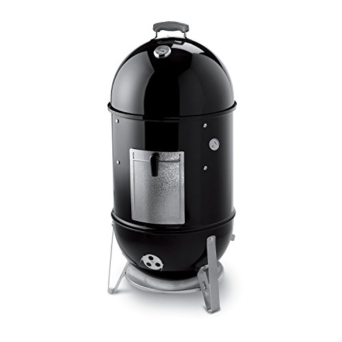 Weber 721001 Smokey Mountain Cooker 18-inch Charcoal Smoker Black