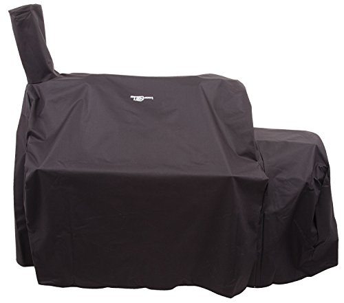 Oklahoma Joe&rsquos Highland Offset Smoker Cover Black