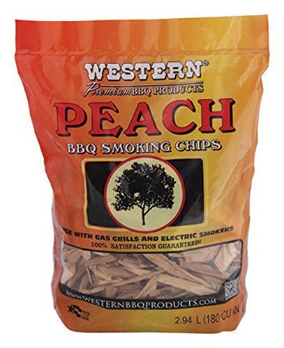 WESTERN 28070 Peach Smoking Chips Bundle of 2 Bags