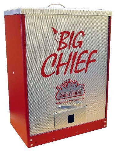 Smokehouse Big Chief Front-load Smoker Red By Smokehouse