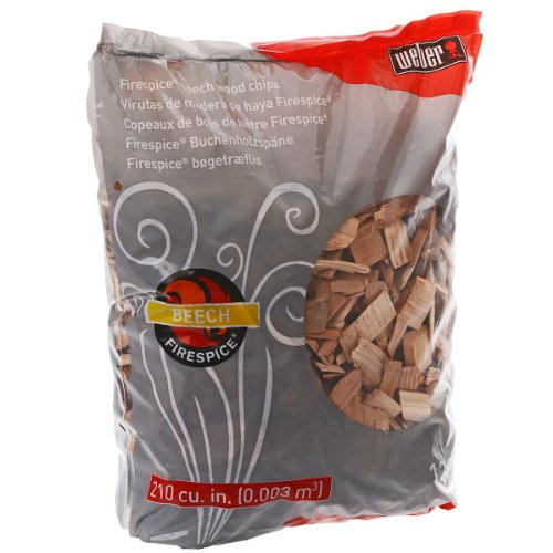 Weber 17905 Beech Wood Smoker Chips 3-pound