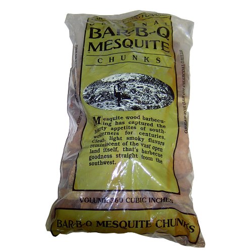 21st Century B42a8 Mesquite Wood Chunks Bag, 5-pound