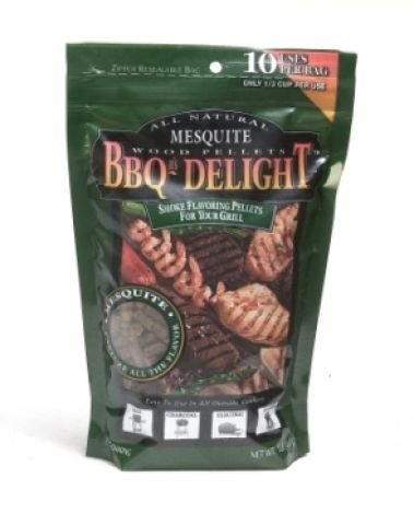 BBQrs Delight Mesquite Wood Pellets 1lb Bag