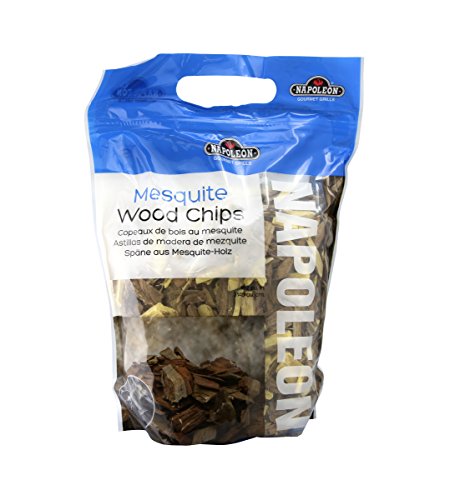 Napoleon 67001 Mesquite Wood Chips, 2-pound Bag