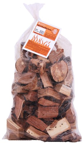 Cherry Wood Cooking Chunks- BBQ Wood Chunks for Grilling and Smoking- Large Bag by Camerons Products
