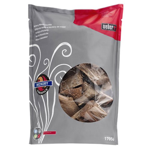 Weber 17056 Hickory Wood Chunks 5-Pound