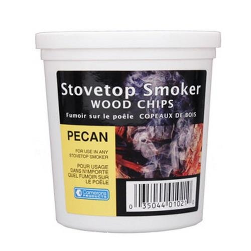 Pecan Wood Smoking Chips - 1 Pint Of Fine Wood Chips For Smokers - 100 Natural