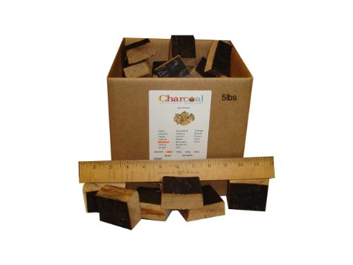 Charcoalstore Bourbon Barrel Wood Smoking Chunks 5 Pounds