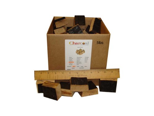 Charcoalstore Bourbon Barrel Wood Smoking Chunks 5 Pounds